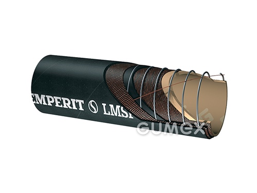LMSP, 76/93mm, 6bar/-0,9bar, NBR/CR, -35°C/+80°C, schwarz, 